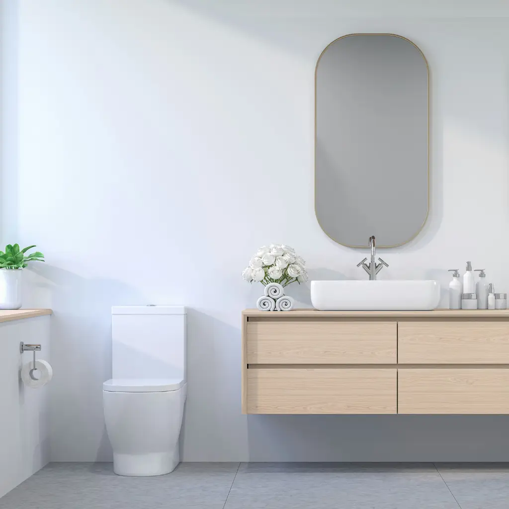 Instalação de redes hidráulicas e sistemas sanitários em obra no Algarve com canalização e equipamentos de casa de banho